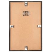 WALTHER Cadre bois Stockholm 30x45 - photo 20x30cm noyer - Lot de 4