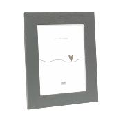 DEKNUDT Cadre bois gris 15x20cm - Lot de 4