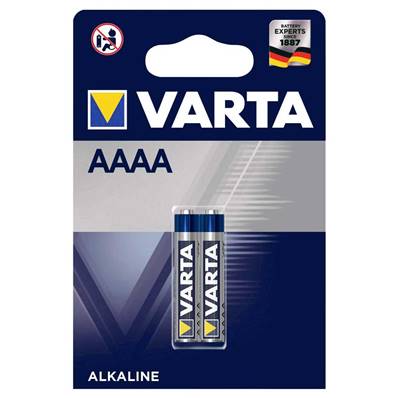 VARTA Piles AAAA (4A) LR8D425 1.5V BL2 - lot de 10