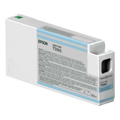 EPSON Encre T5965 HDR Cyan Clair pour SP-7890/7900/9890/9900 350ml