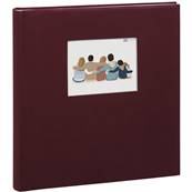 ERICA Album pochettes Square - 36.5x36cm - 500V - Bordeaux - Lot de 2