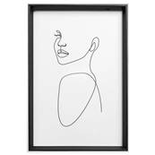 WALTHER Cadre MDF Silhouette 20x30cm noir - Lot de 4