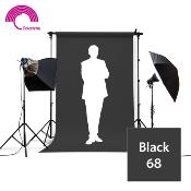 COLORAMA Fond Photo Studio Black 68 - 1,35x11m