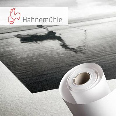 HAHNEMUHLE Papier Fine Art Photo Rag Bright White 310g 36"x12m