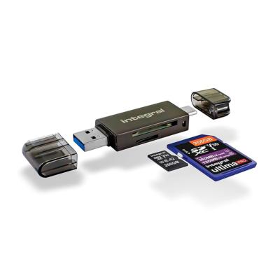 INTEGRAL Lecteur USB 3.0 de carte mémoire SD & MicroSD