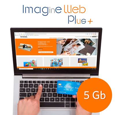 IMAGINE WEB PLUS by Tetenal - Renouvellement de licence 1 an - 5 GB