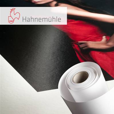 HAHNEMUHLE Papier Fine Art Baryta Satin 300g 17" (43,2 cm) x 12m