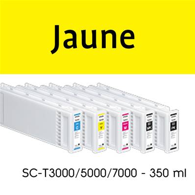 EPSON Encre Jaune T6934 SC-T3000 /3200 /5000 /5200 /7000 /7200 350 ml