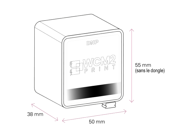 Kit Imprimante DNP QW410 avec WCM2, Papier 10x15 et Sac transport