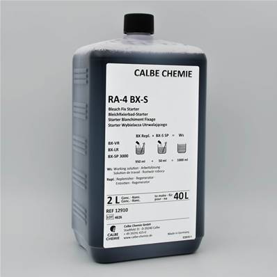 CALBE Chimie RA-4 Starter BX-S SP 2L pour faire 40L