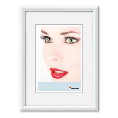 WALTHER Cadre plastique Galeria 10x15cm blanc - Lot de 4