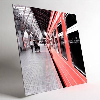 CHROMALUXE Plaques Aluminium - Blanc Mat - 30x40cm - X 10