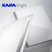 KAPA BRIGHT Panneau Mousse 1 face adhésive 5mm 50x50cm - Lot de 5