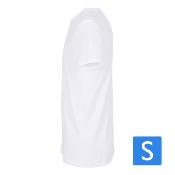 T-Shirt Blanc Homme Taille S prétraité pour impression DTG Lot de 10