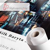 HAHNEMUHLE Papier Photo Baryta Silk X 310g 44" (111,8cm) x 15m