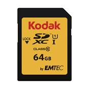 KODAK Carte Mmoire SD Premium 64GB - UHS-1 U1 Class 10