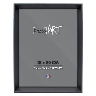 PHOTO ART PREMIUM Urban Cadre bois 15x20 Noir lot de 4