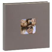 WALTHER Album traditionnel Fun 30x30cm 400 vues 10x15 Taupe Lot de 2