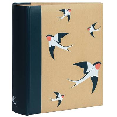 ERICA Album pochettes Kraftty 3 Oiseaux 25x21.5cm 300V Blanc Lot de 2