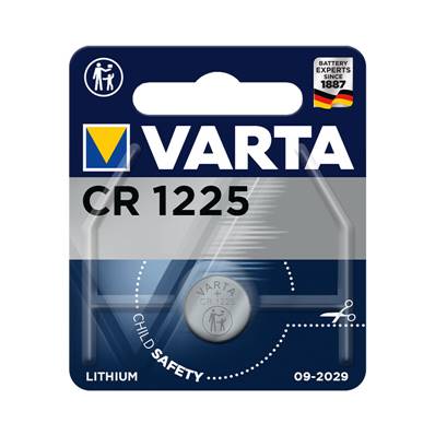 VARTA Piles CR1225 - lithium 3V x1- vendu par 10