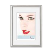 WALTHER Cadre plastique Galeria 10x15cm silver - Lot de 4