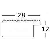 WALTHER Cadre bois Grado 30x40cm naturel chêne clair - Lot de 4