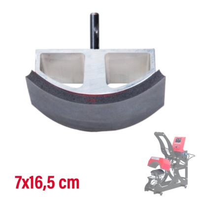 SECABO Plateau inférieur 7x16,5cm pour presses à casquettes TCC