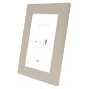 DEKNUDT Cadre bois taupe 15x20cm - Lot de 4