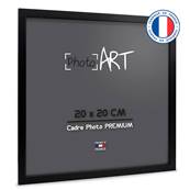 PHOTO ART PREMIUM Cadre bois 20x20 Noir lot de 4