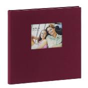 ERICA Album adhésif avec fenêtre Square 34x33 300v Bordeaux Lot de 2