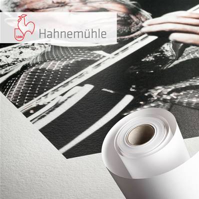 HAHNEMUHLE Papier Fine Art Photo Rag Satin 310g 24"(61cm) x 12m