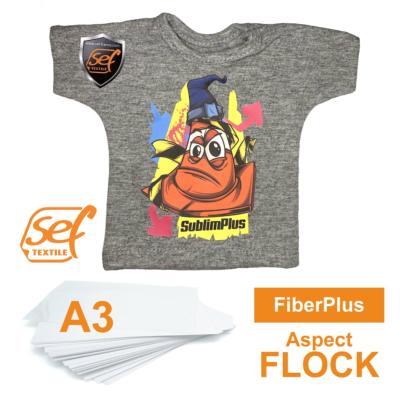 SEF Film Thermocollant SublimPlus Aspect Flex - 50 feuilles A3