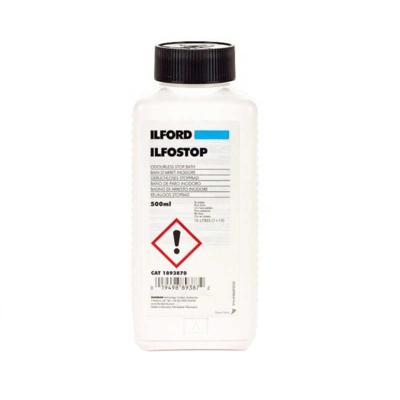 ILFORD Chimie Bain d'Arrêt ILFOSTOP Flacon de 500ml