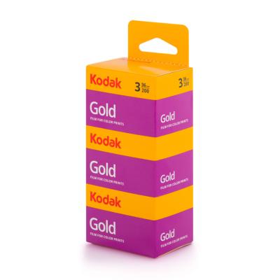 KODAK Film Gold 200 135-36 poses - Tripack Vendu par 20