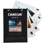 CANSON Infinity Nuancier Papier photo avec photo A5 -18 Feuilles 