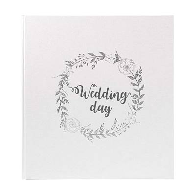 PANODIA Album WEDDING Traditionnel 36x33.5 - 500V Blanc - Lot de 2 *