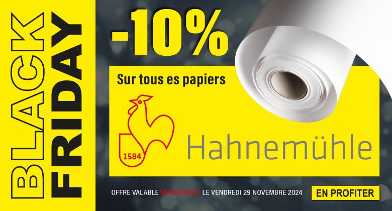 Offre spciale BLACK FRIDAY | 10% de remise sur tout HAHNEMUHLE