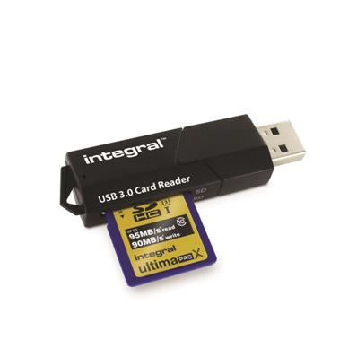 INTEGRAL Lecteur USB 3.0 de carte mémoire SD & MicroSD