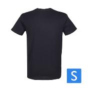 T-Shirt Noir Homme Taille S prétraité pour impression DTG Lot de 10 