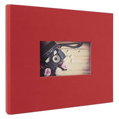 PANODIA Album STUDIO Traditionnel  34x34.2 - 300V Rouge - Lot de 2