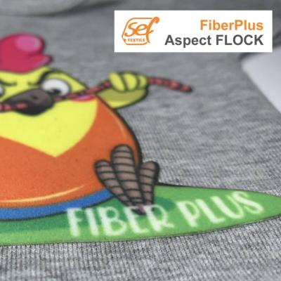 SEF Film Thermocollant FiberPlus  Aspect Flock - 50 Feuilles A4