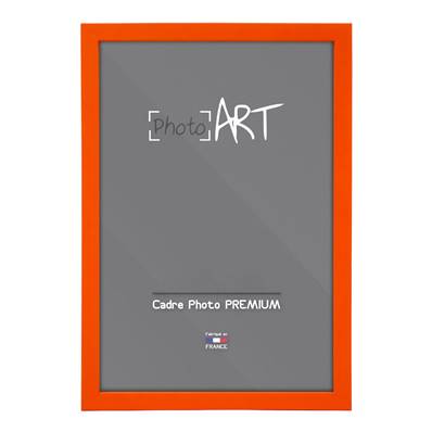 PHOTO ART PREMIUM Tonic Cadre bois 30x45 Orange lot de 4