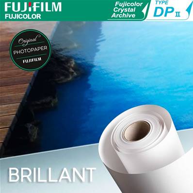 FUJIFILM Crystal Archive DPII 15.2x167.6 m Brillant - carton de 2 rlx