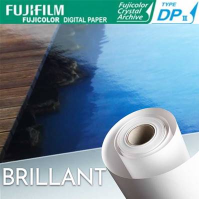 FUJIFILM Crystal Archive DPII 15.2x167.6 m Brillant 2 rlx Non marqué