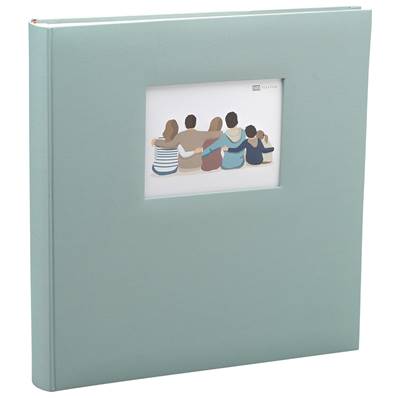 ERICA Album pochettes Square - 36.5x36cm - 500 vues - Vert - Lot de 2