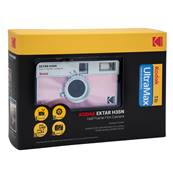 KODAK Appareil Photo Rutilisable Ektar H35N Rose +Film Ultramax 24P