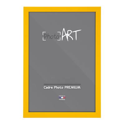 PHOTO ART PREMIUM Tonic Cadre bois 40x60 Jaune lot de 4