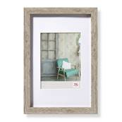 WALTHER Cadre bois Stockholm 30x45 - photo 20x30cm gris - Lot de 4