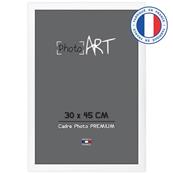 PHOTO ART PREMIUM Cadre 30x45 Blanc Bois lot de 4 