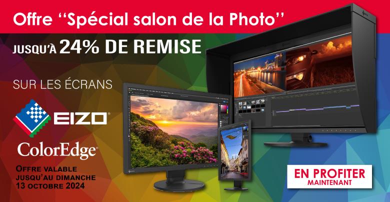 Jusqu' 24% de remise sur les crans EIZO ColorEdge